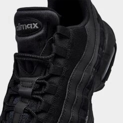 Men's Nike Air Max 95 Essential Casual Shoes Black/Black/Dark Grey - CI3705 001 -Stealth Fit Shop CI3705 001 P3