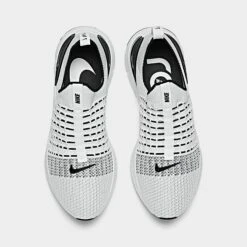 Men's Nike React Phantom Run Flyknit 2 Running Shoes True White/Black/Pure Platinum/White - CJ0277 100 -Stealth Fit Shop CJ0277 100 P5
