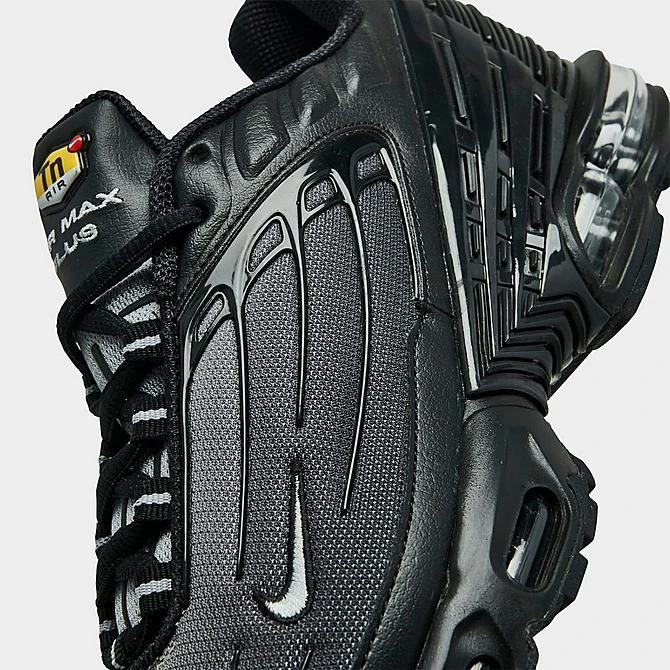 Men's Nike Air Max Plus 3 Casual Shoes Black/Wolf Grey/Black - CJ9684 002 5 Men's Nike Air Max Plus 3 Casual Shoes Black/Wolf Grey/Black - CJ9684 002 - Image 3