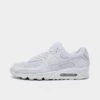 Men's Nike Air Max 90 Casual Shoes White/White/Wolf Grey - CN8490 100 2 Men's Nike Air Max 90 Casual Shoes White/White/Wolf Grey - CN8490 100 -Stealth Fit Shop CN8490 100 P1