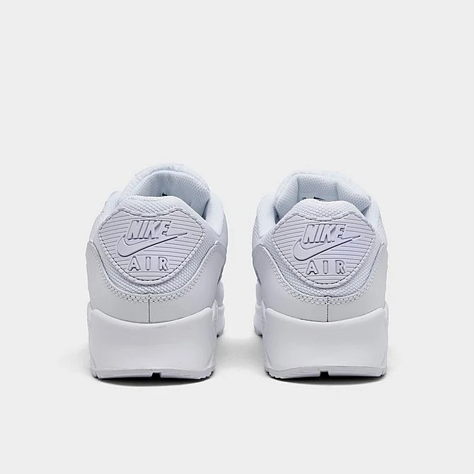 Men's Nike Air Max 90 Casual Shoes White/White/Wolf Grey - CN8490 100 6 Men's Nike Air Max 90 Casual Shoes White/White/Wolf Grey - CN8490 100 - Image 4