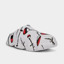 Men's Champion Super Meloso Clog Shoes White/Black - CP102006 110 -Stealth Fit Shop CP102006 110 P2