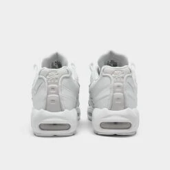 Men's Nike Air Max 95 Essential Casual Shoes White/White/Grey Fog - CT1268 100 -Stealth Fit Shop CT1268 100 P4