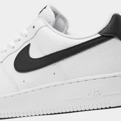 Men's Nike Air Force 1 '07 Casual Shoes White/Black - CT2302 100 -Stealth Fit Shop CT2302 100 P3