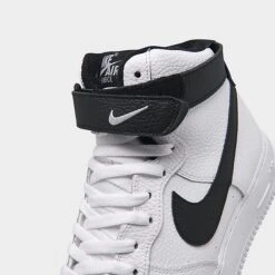 Men's Nike Air Force 1 High '07 Casual Shoes White/Black - CT2303 100 -Stealth Fit Shop CT2303 100 P3