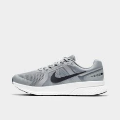 Men's Nike Run Swift 2 Running Shoes Particle Grey/Black/White - CU3517 014