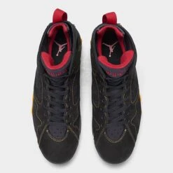 Nike Air Jordan Retro 7 Basketball Shoes Black/Citrus/Varsity Red - CU9307 081 -Stealth Fit Shop CU9307 081 P5