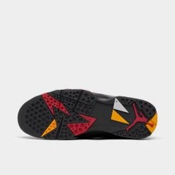 Nike Air Jordan Retro 7 Basketball Shoes Black/Citrus/Varsity Red - CU9307 081 -Stealth Fit Shop CU9307 081 P6