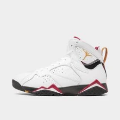 Nike Air Jordan Retro 7 Basketball Shoes White/Black/Cardinal Red/Chutney - CU9307 106