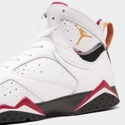 Nike Air Jordan Retro 7 Basketball Shoes White/Black/Cardinal Red/Chutney - CU9307 106 10 Nike Air Jordan Retro 7 Basketball Shoes White/Black/Cardinal Red/Chutney - CU9307 106 -Stealth Fit Shop CU9307 106 P3