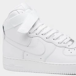 Men's Nike Air Force 1 High '07 Casual Shoes White/White - CW2290 111 -Stealth Fit Shop CW2290 111 P3