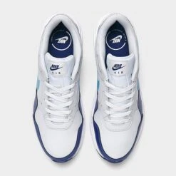 Men's Nike Air Max SC Casual Shoes Pure Platinum/White/Deep Royal Blue/Blue Lightning - CW4555 012 -Stealth Fit Shop CW4555 012 P5