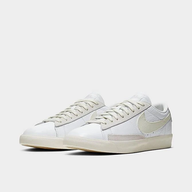 Nike Blazer Low Leather Casual Shoes White/Sail/Platinum Tint - CW7585 100 4 Nike Blazer Low Leather Casual Shoes White/Sail/Platinum Tint - CW7585 100 - Image 2