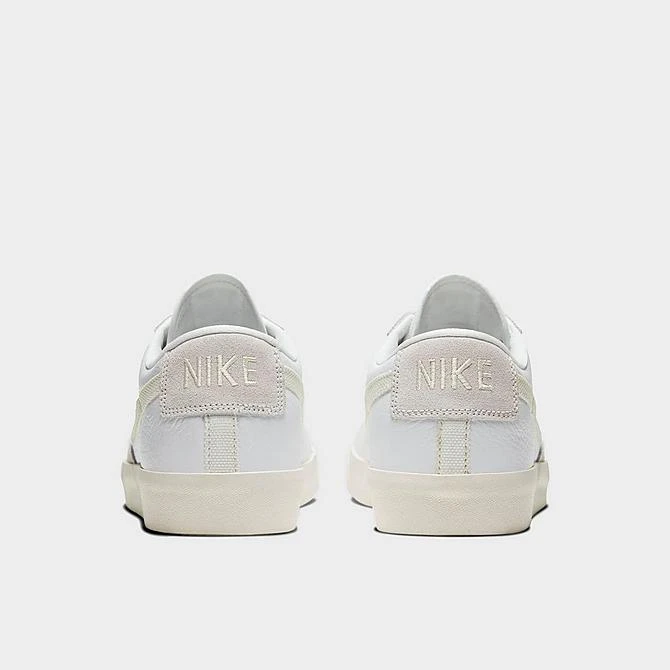 Nike Blazer Low Leather Casual Shoes White/Sail/Platinum Tint - CW7585 100 6 Nike Blazer Low Leather Casual Shoes White/Sail/Platinum Tint - CW7585 100 - Image 4