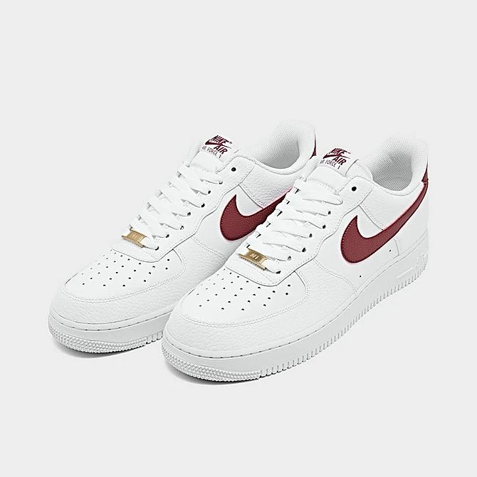 Men's Nike Air Force 1 Low Casual Shoes White/Team Red/White - CZ0326 100 4 Men's Nike Air Force 1 Low Casual Shoes White/Team Red/White - CZ0326 100 - Image 2