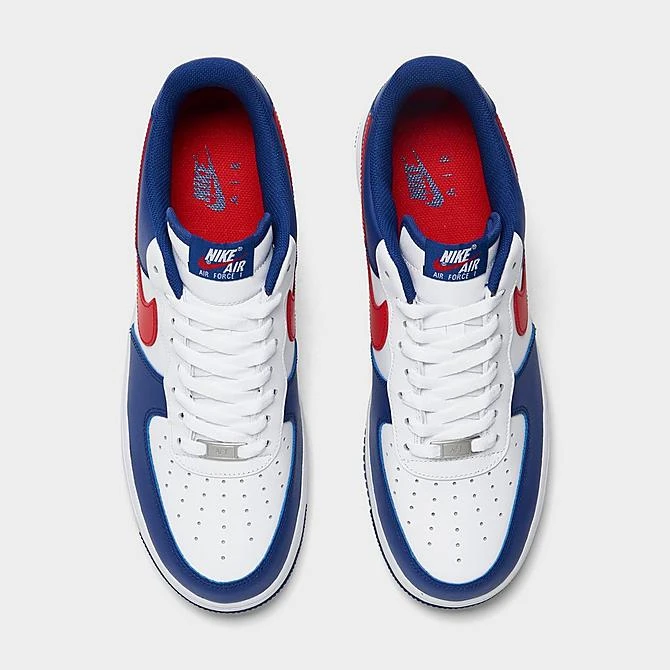 Men's Nike Air Force 1 '07 Independence Day Casual Shoes Americana - CZ9164 100 7 Men's Nike Air Force 1 '07 Independence Day Casual Shoes Americana - CZ9164 100 - Image 5