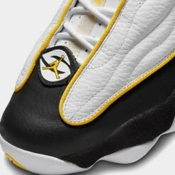Nike Men's Air Jordan Pro Strong Basketball Shoes White/Tour Yellow/Black - DC8418 107 -Stealth Fit Shop DC8418 107 P3