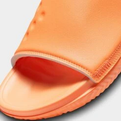 Nike Men's Jordan Play Slide Sandals Bright Citrus/White - DC9835 801 -Stealth Fit Shop DC9835 801 P3