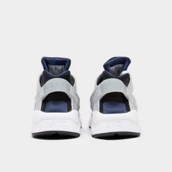 Men's Nike Air Huarache Casual Shoes Grey Fog/Wolf Grey/Black/Obsidian - DD1068 005 -Stealth Fit Shop DD1068 005 P4