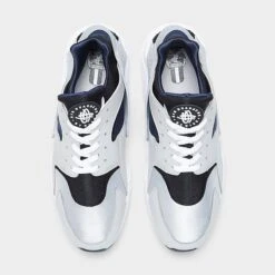Men's Nike Air Huarache Casual Shoes Grey Fog/Wolf Grey/Black/Obsidian - DD1068 005 -Stealth Fit Shop DD1068 005 P5