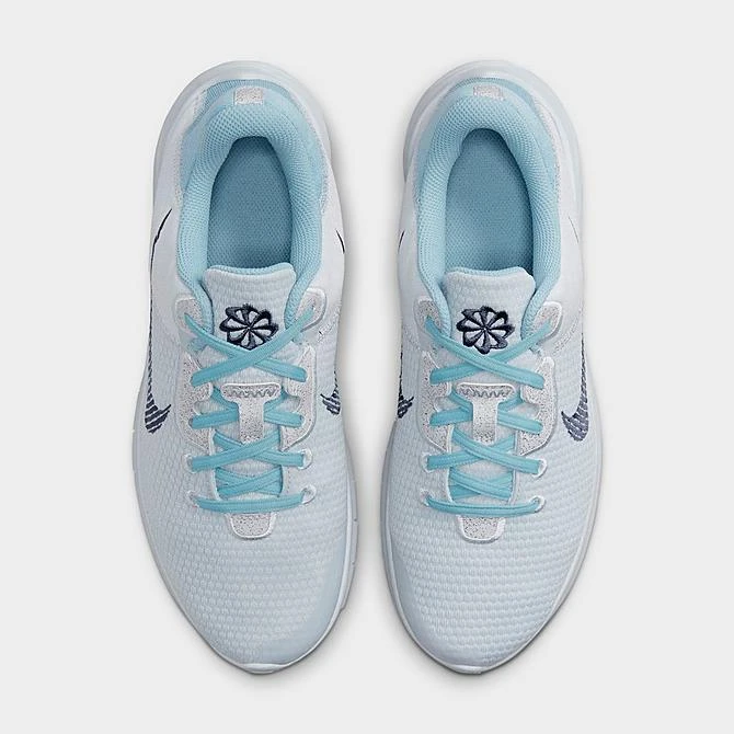 Nike Flex Experience Run 11 Running Shoes Pure Platinum/Thunder Blue/Worn Blue - DD9284 006 7 Nike Flex Experience Run 11 Running Shoes Pure Platinum/Thunder Blue/Worn Blue - DD9284 006 - Image 5