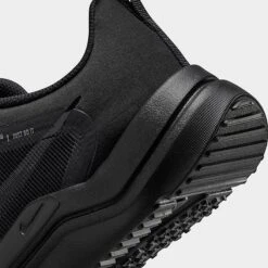 Men's Nike Downshifter 12 Training Shoes Black/Dark Smoke Grey/Particle Grey - DD9293 002 -Stealth Fit Shop DD9293 002 P3