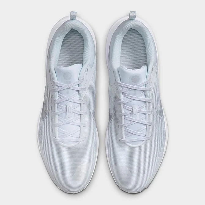 Men's Nike Downshifter 12 Training Shoes White/White/Pure Platinum - DD9293 100 7 Men's Nike Downshifter 12 Training Shoes White/White/Pure Platinum - DD9293 100 - Image 5