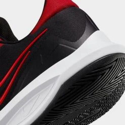 Men's Nike Precision 6 Basketball Shoes Black/University Red/Gym Red/White - DD9535 002 -Stealth Fit Shop DD9535 002 P3
