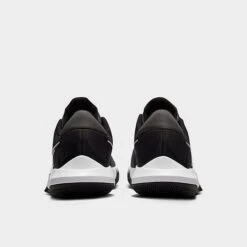 Men's Nike Precision 6 Basketball Shoes Black/White/Iron Grey/White - DD9535 003 -Stealth Fit Shop DD9535 003 P4