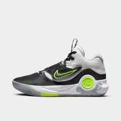 Nike KD Trey 5 X Basketball Shoes White/Black/Wolf Grey/Volt - DD9538 101