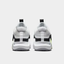 Nike KD Trey 5 X Basketball Shoes White/Black/Wolf Grey/Volt - DD9538 101 -Stealth Fit Shop DD9538 101 P4