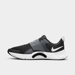 Men's Nike Renew Retaliation 4 Training Shoes Black/White/Dark Smoke Grey/Smoke Grey - DH0606 001