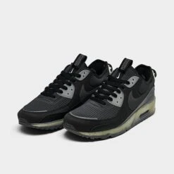Men's Nike Air Max Terrascape 90 Casual Shoes Black/Dark Grey/Lime Ice/Anthracite/Dark Smoke Grey - DH2973A 001 -Stealth Fit Shop DH2973A 001 P2
