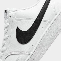 Men's Nike Court Vision Low Next Nature Casual Shoes White/Black/White - DH2987 101 -Stealth Fit Shop DH2987 101 P3