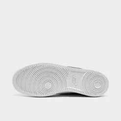 Men's Nike Court Vision Low Next Nature Casual Shoes White/Black/White - DH2987 101 -Stealth Fit Shop DH2987 101 P6