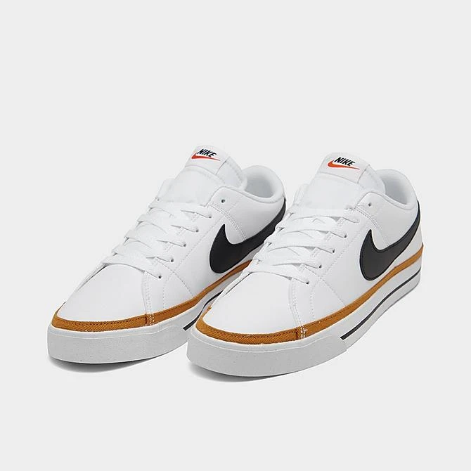 Men's Nike Court Legacy Next Nature Casual Shoes White/Desert Ochre/Black - DH3162 100 4 Men's Nike Court Legacy Next Nature Casual Shoes White/Desert Ochre/Black - DH3162 100 - Image 2
