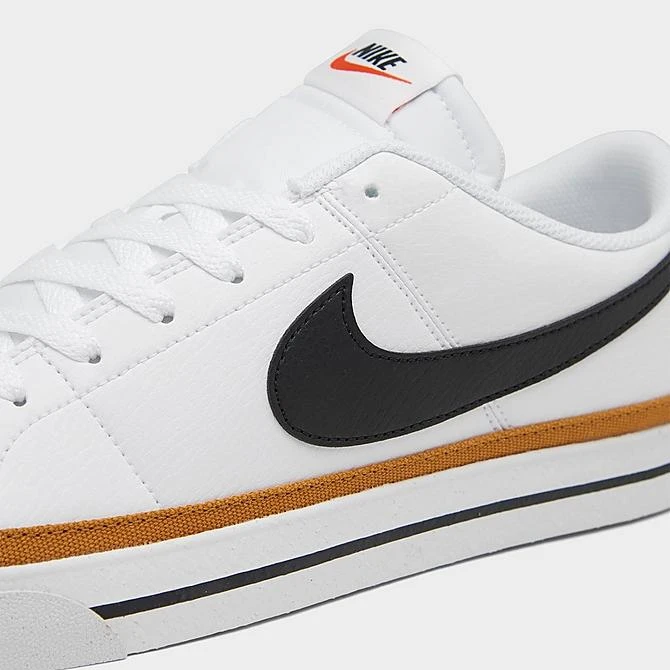 Men's Nike Court Legacy Next Nature Casual Shoes White/Desert Ochre/Black - DH3162 100 5 Men's Nike Court Legacy Next Nature Casual Shoes White/Desert Ochre/Black - DH3162 100 - Image 3