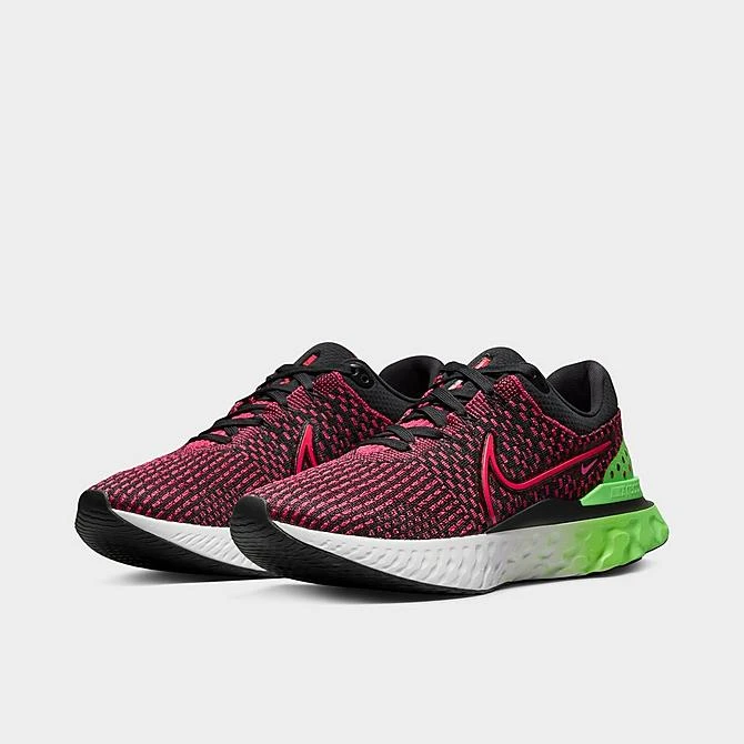 Men's Nike React Infinity 3 Running Shoes Black/Green Strike/Team Red/Siren Red - DH5392 003 4 Men's Nike React Infinity 3 Running Shoes Black/Green Strike/Team Red/Siren Red - DH5392 003 - Image 2