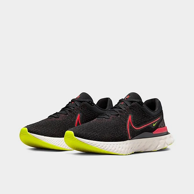 Men's Nike React Infinity 3 Running Shoes Black/Team Red/Volt/Siren Red - DH5392 007 4 Men's Nike React Infinity 3 Running Shoes Black/Team Red/Volt/Siren Red - DH5392 007 - Image 2