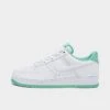 Men's Nike Air Force 1 Low Casual Shoes White/White/Light Menta - DH7561 107 -Stealth Fit Shop DH7561 107 P1