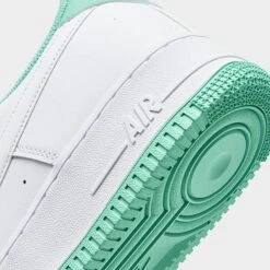 Men's Nike Air Force 1 Low Casual Shoes White/White/Light Menta - DH7561 107 10 Men's Nike Air Force 1 Low Casual Shoes White/White/Light Menta - DH7561 107 -Stealth Fit Shop DH7561 107 P3
