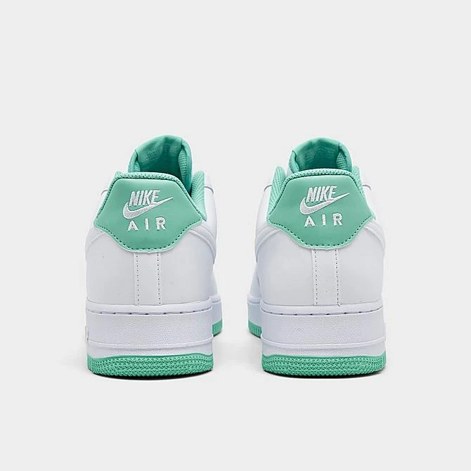 Men's Nike Air Force 1 Low Casual Shoes White/White/Light Menta - DH7561 107 6 Men's Nike Air Force 1 Low Casual Shoes White/White/Light Menta - DH7561 107 - Image 4