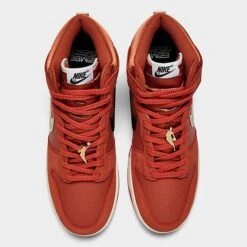 Nike Dunk High EMB Casual Shoes Mantra Orange/Sail - DH8008 800 -Stealth Fit Shop DH8008 800 P5