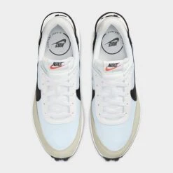 Men's Nike Waffle Debut Casual Shoes White/Black/Summit White - DH9522 103 -Stealth Fit Shop DH9522 103 P5