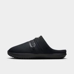 Men's Nike Burrow Slippers Black/Black/Phantom - DJ3130 002