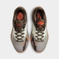 Nike Zoom Freak 4 Basketball Shoes Ironstone/Cobblestone/Sail/Orange Trance - DJ6149 003 12 Nike Zoom Freak 4 Basketball Shoes Ironstone/Cobblestone/Sail/Orange Trance - DJ6149 003 -Stealth Fit Shop DJ6149 003 P5