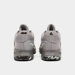 Nike Zoom Freak 4 Basketball Shoes Wolf Grey/White/Cool Grey/Black - DJ6149 004 -Stealth Fit Shop DJ6149 004 P4