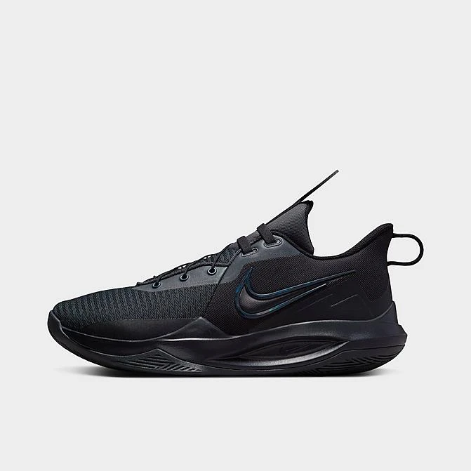 Men's Nike Precision 6 FlyEase Basketball Shoes Black/Black/Anthracite - DJ7552 001 3 Men's Nike Precision 6 FlyEase Basketball Shoes Black/Black/Anthracite - DJ7552 001