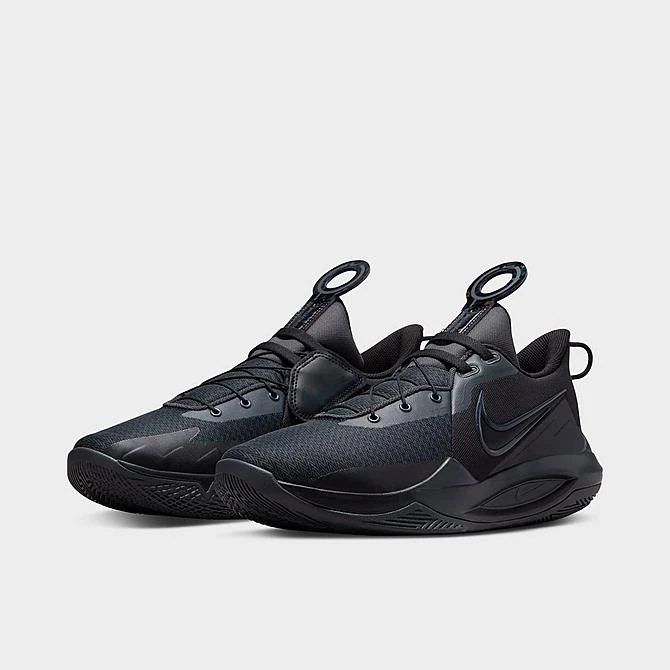 Men's Nike Precision 6 FlyEase Basketball Shoes Black/Black/Anthracite - DJ7552 001 4 Men's Nike Precision 6 FlyEase Basketball Shoes Black/Black/Anthracite - DJ7552 001 - Image 2