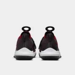 Men's Nike Precision 6 FlyEase Basketball Shoes Black/University Red/Gym Red/White - DJ7552 002 -Stealth Fit Shop DJ7552 002 P4